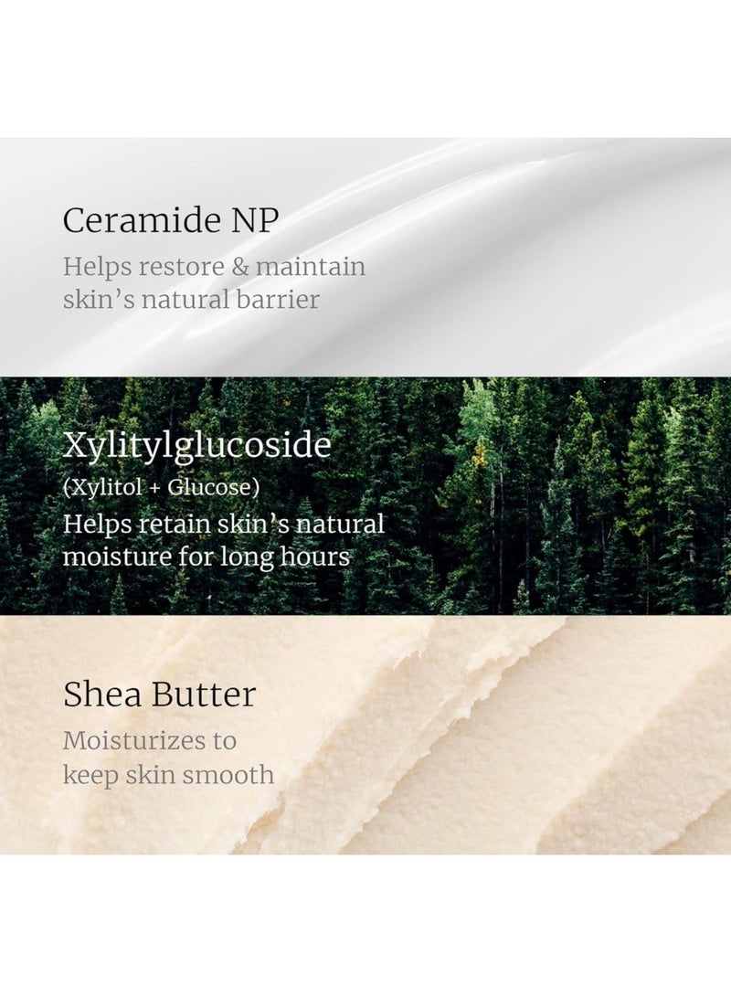 Dr.Bio Eco Moisture Cream 300 g  Daily Face & Body Moisturizer with Shea Butter, Ceramide NP & Rose Water, Deep Hydration for All Skin Types (Sensitive & Family-Friendly) - Image 5